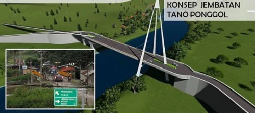 Tano Ponggol Bridge to Start Construction in 2020 | KF Map – Digital Map for Property and Infrastructure in Indonesia